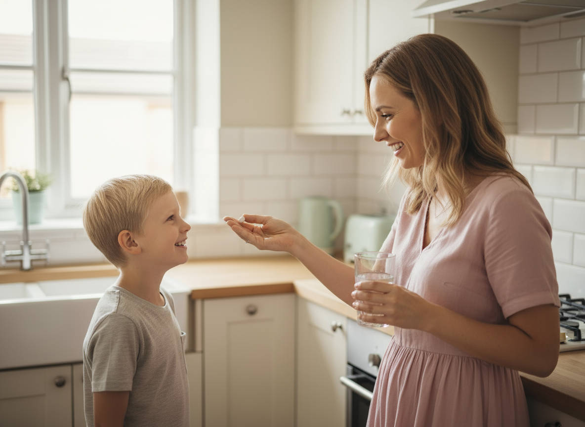 ADHS-Medikament wird eingenommen